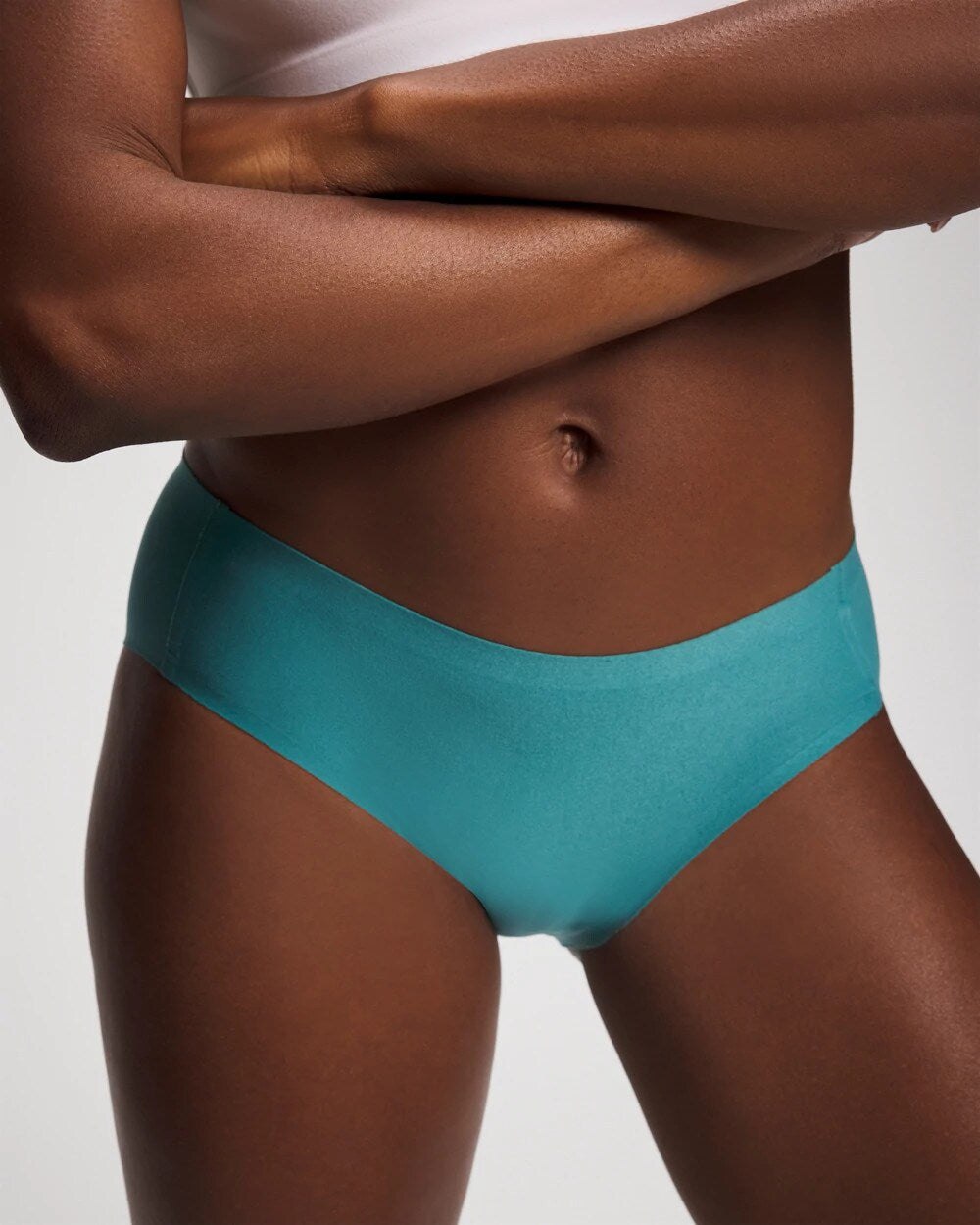 CERULEAN TEAL Soft Stretch Hipster Panty