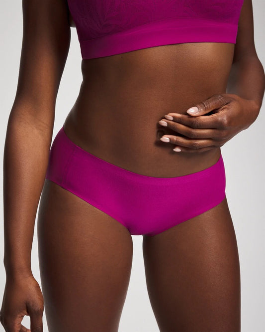 MAGENTA ORCHID Soft Stretch Hipster Panty