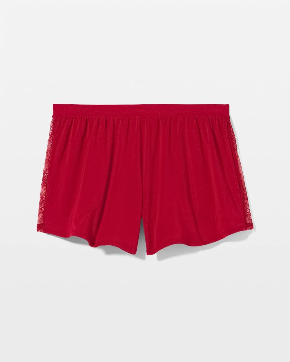 PAINT THE TOWN RED Lace Relaxed Pajama Short