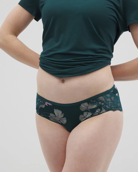 HAVEN BOTANICAL M DK SEA Hipster Panty with Enchanting Lace