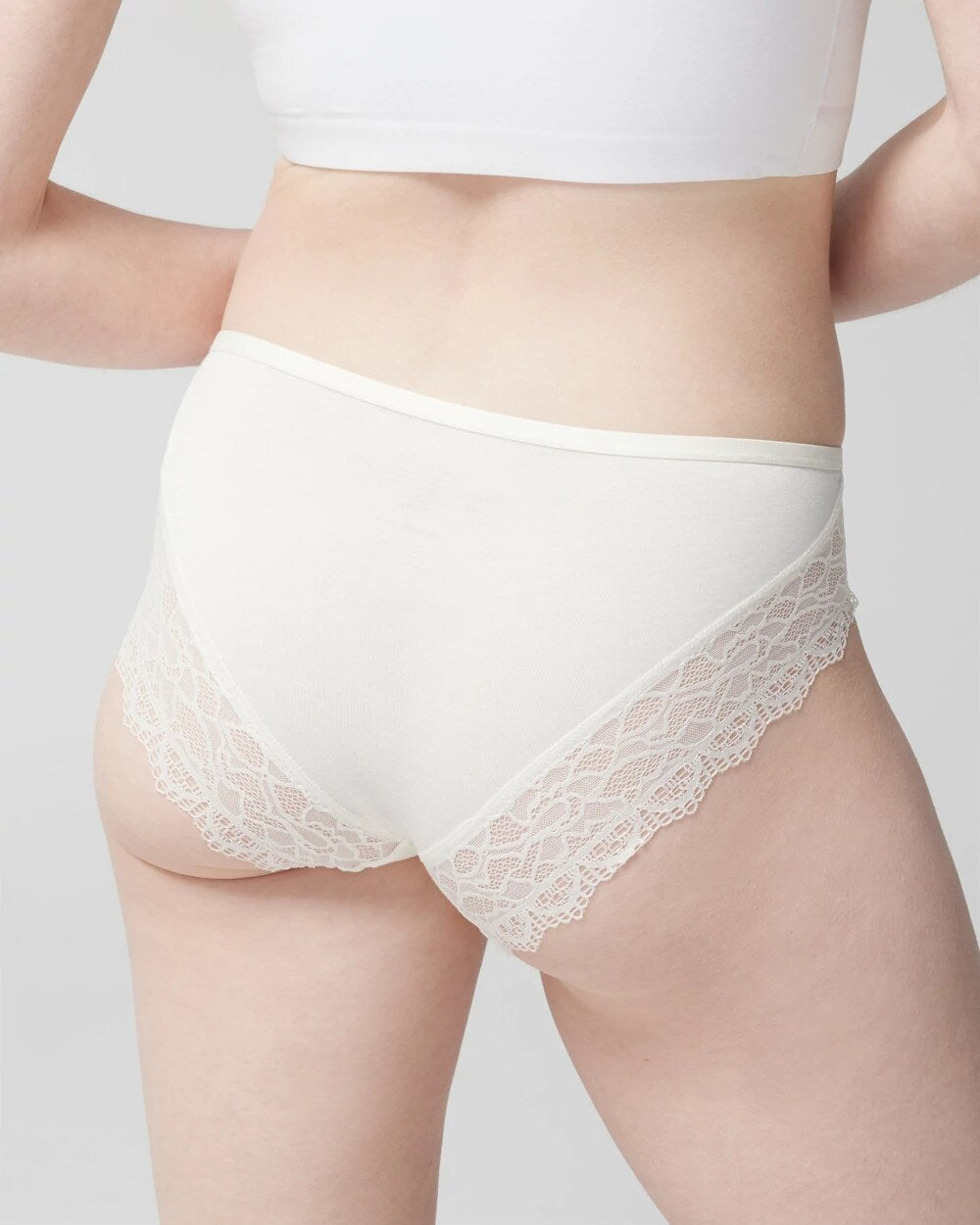IVORY Hipster Panty with Enchanting Lace