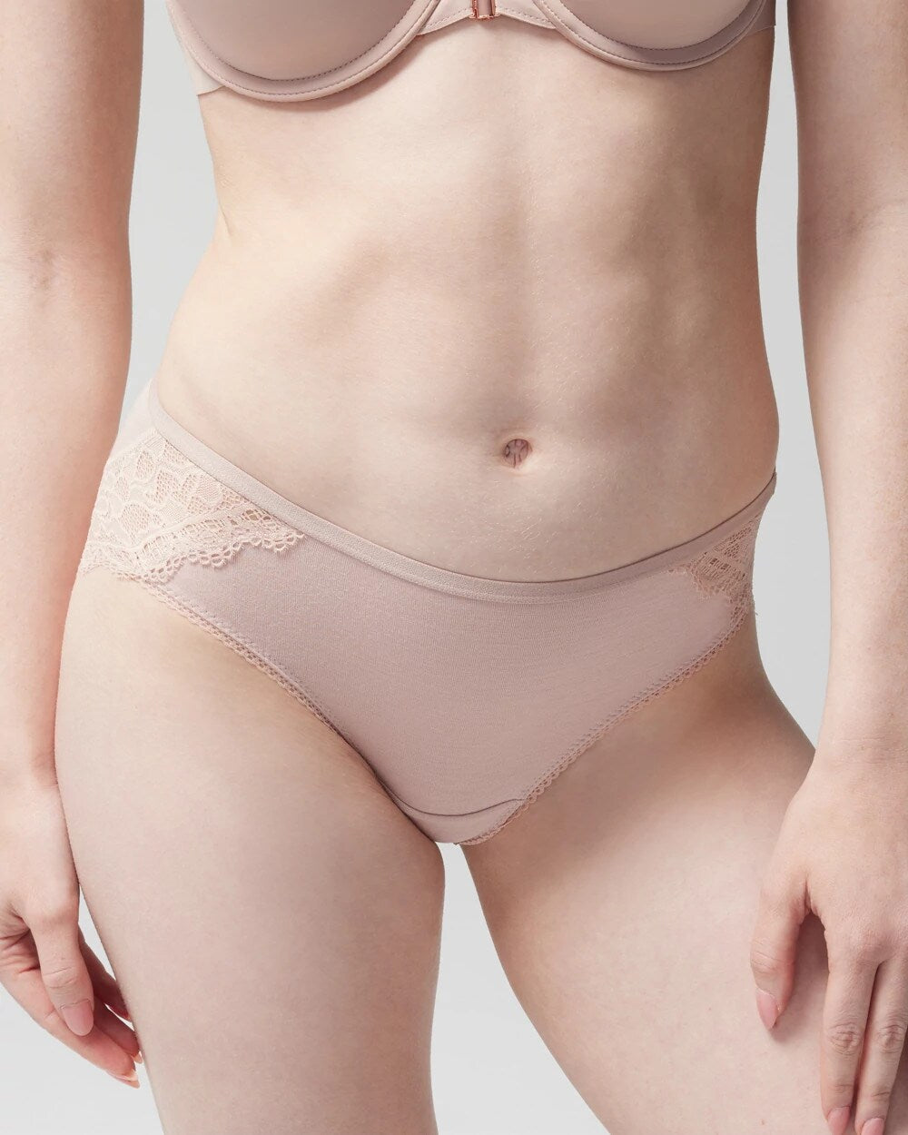 ADOBE ROSE Hipster Panty with Enchanting Lace