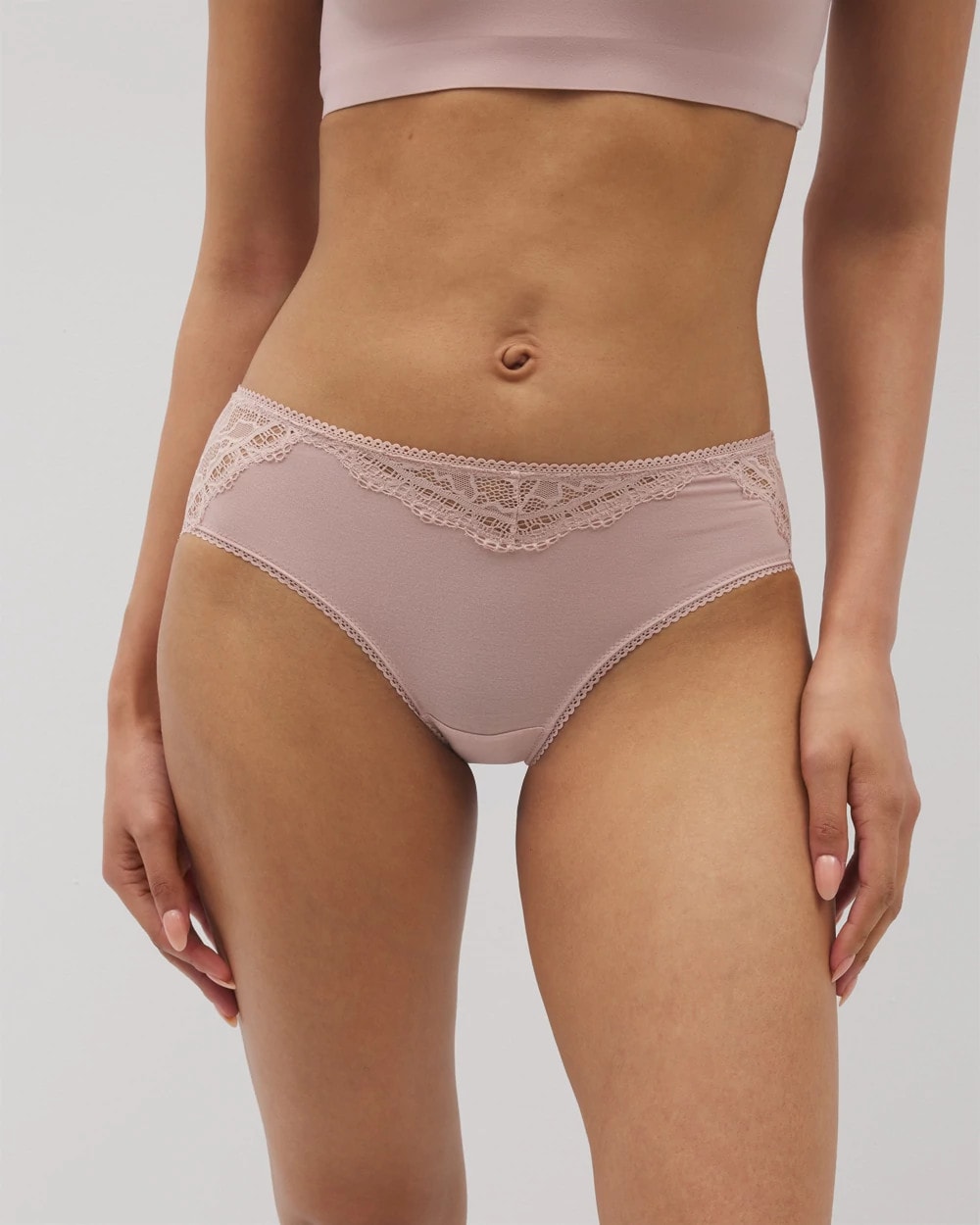 ADOBE ROSE Lace Hipster