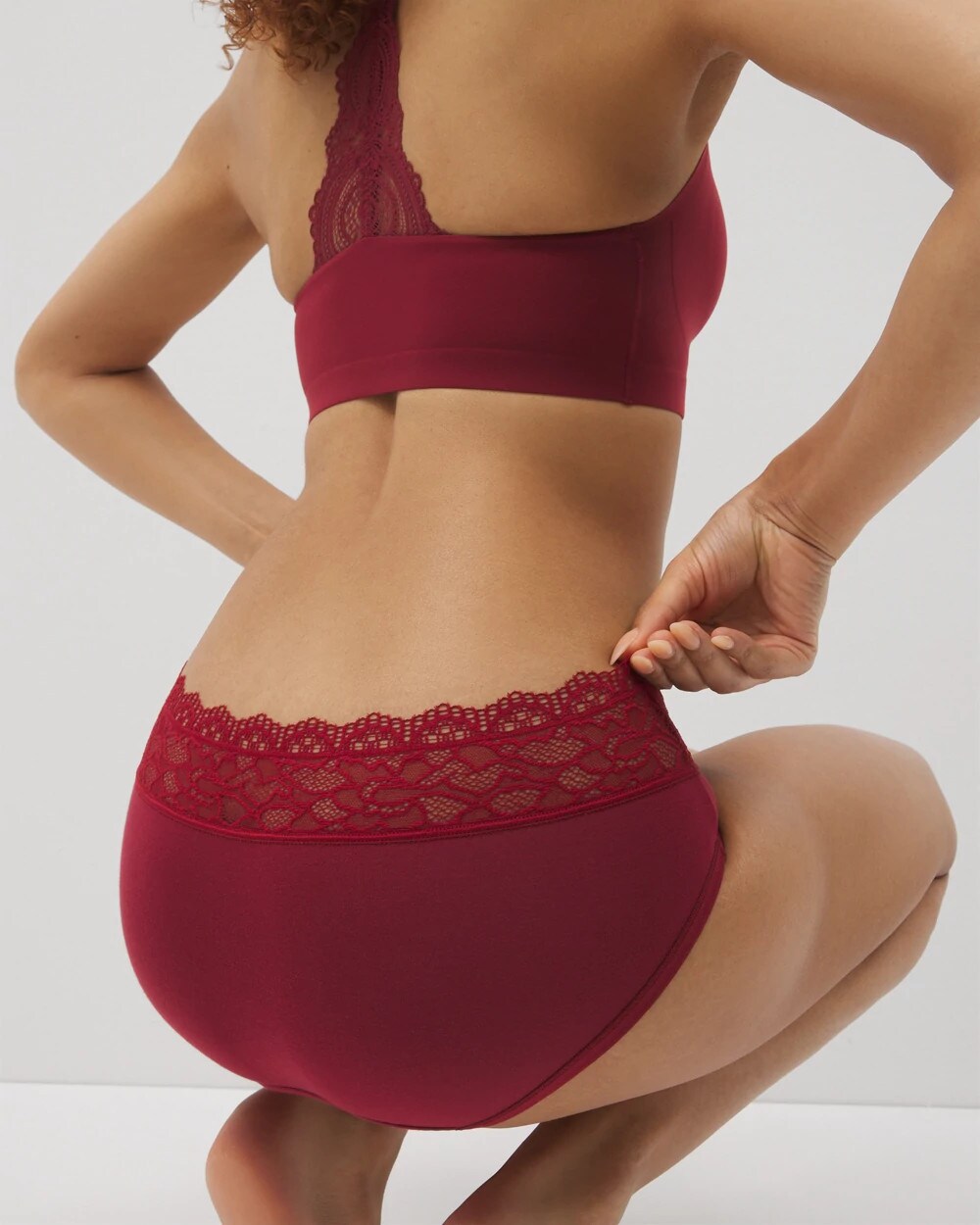 FIRST KISS Hipster Panty with Enchanting Lace