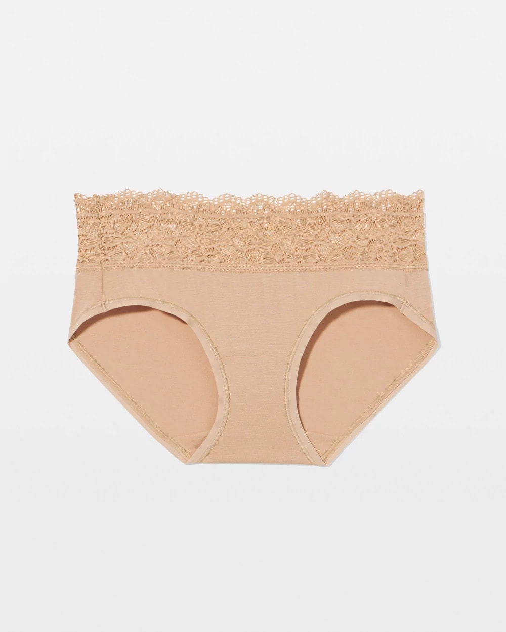 WARM AMBER Hipster Panty with Enchanting Lace