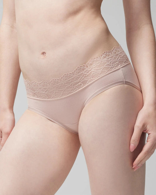 ADOBE ROSE Hipster Panty with Enchanting Lace