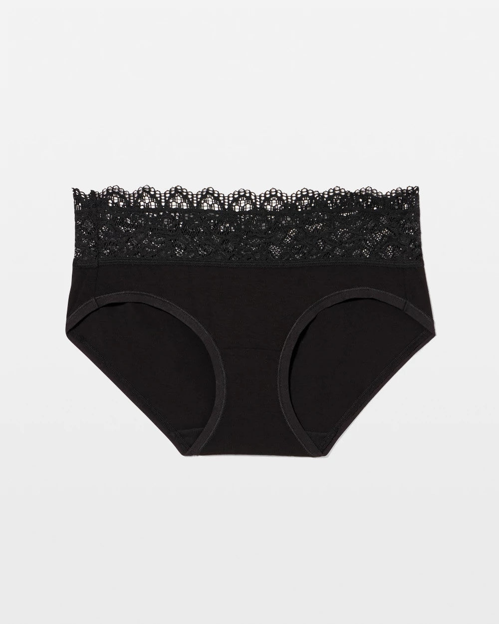 BLACK Hipster Panty with Enchanting Lace