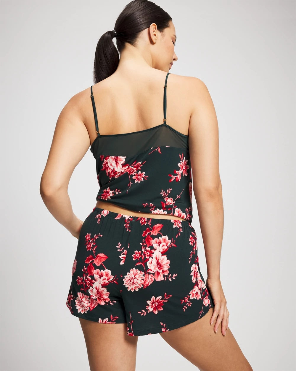 COTTAGE FLORAL GREEN Pajama Short