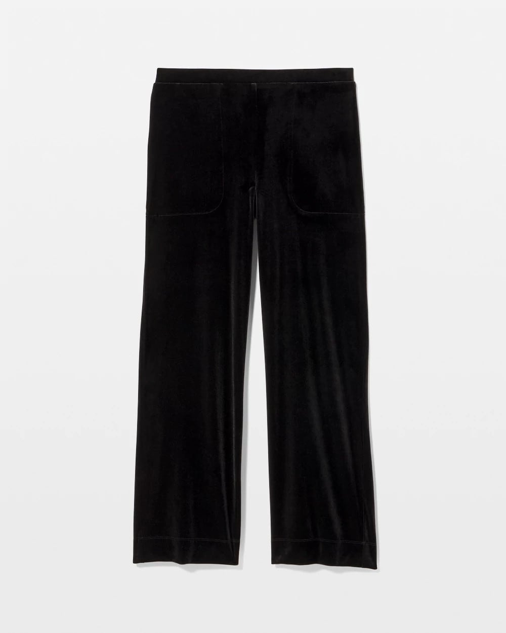 BLACK Velvet Relaxed Pajama Pant