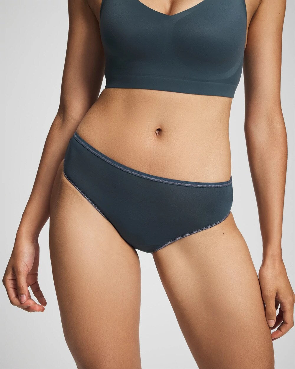 PETROL Lace Back Hipster Panty