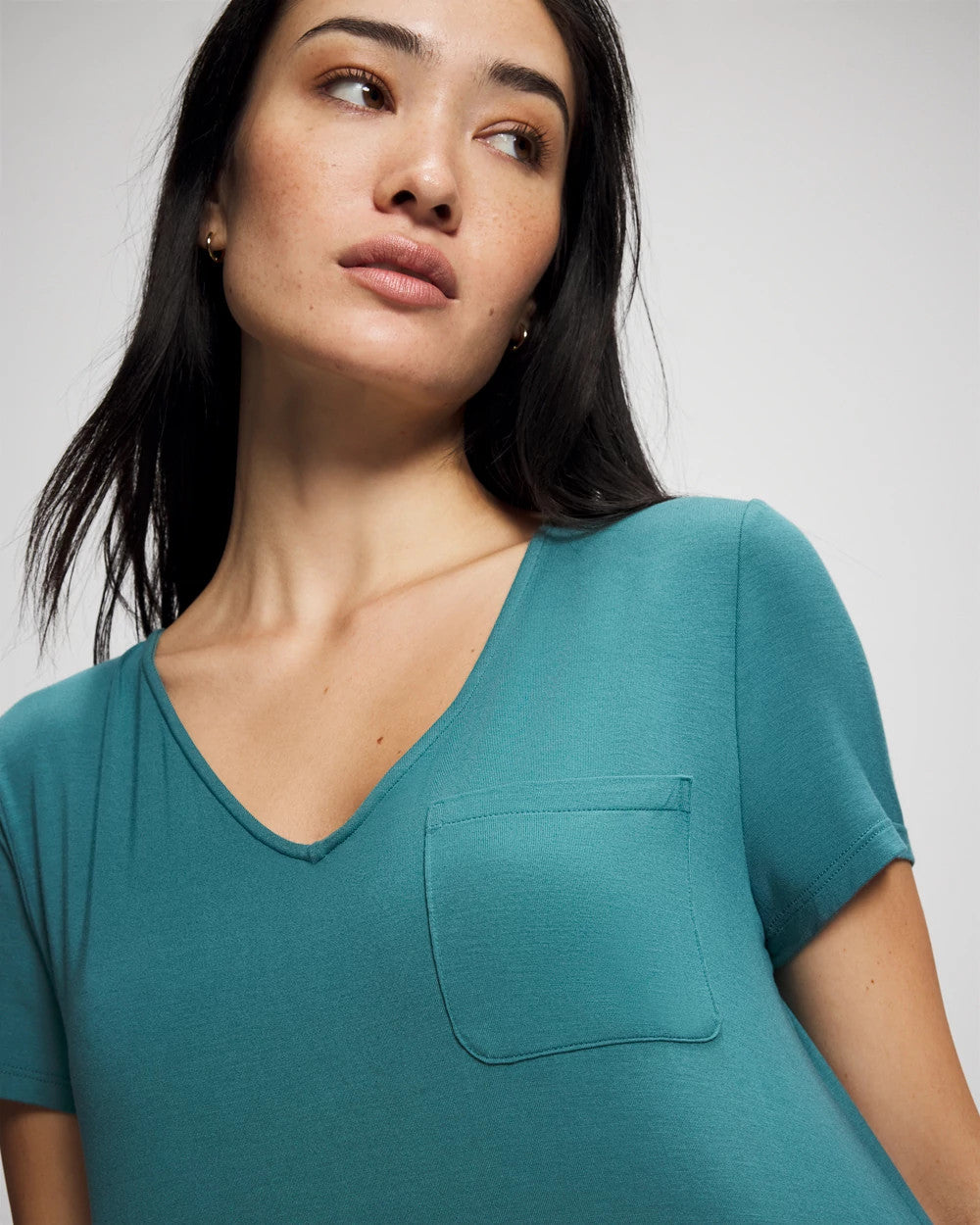 CERULEAN TEAL Short-Sleeve Sleepshirt