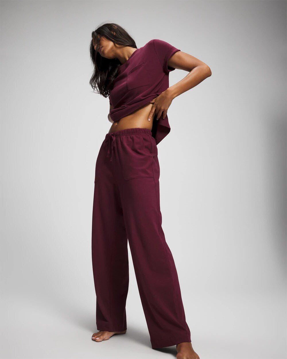 VELVET PLUM Pajama Pants