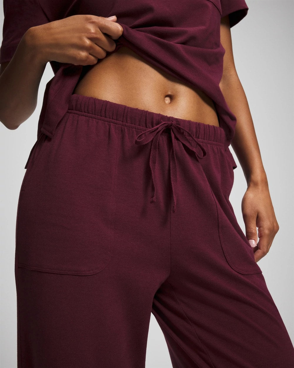 VELVET PLUM Pajama Pants