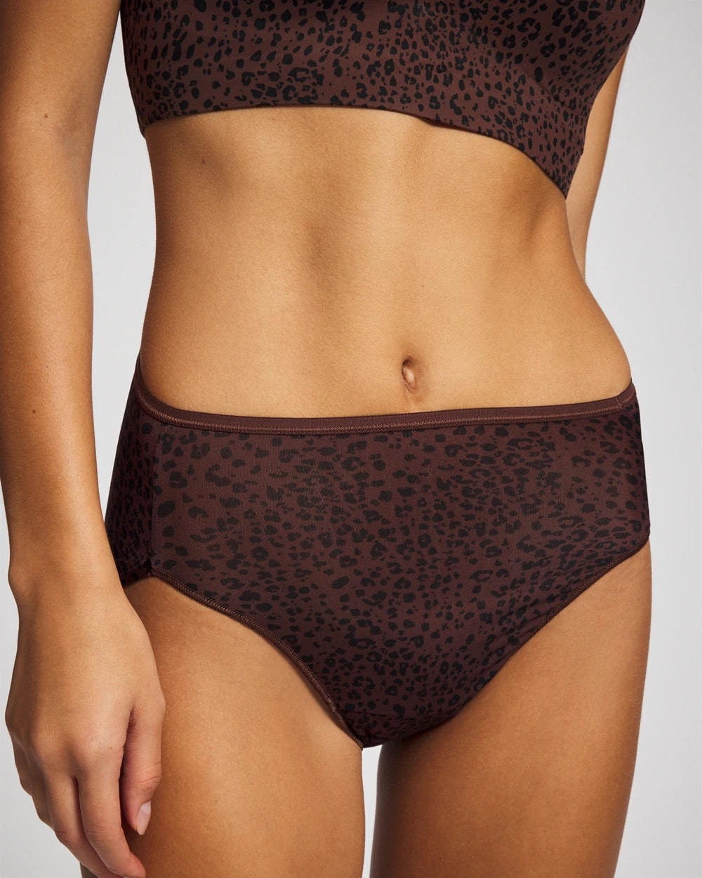 HOT SPOT MOCHA MINI Edge High-Leg Panty