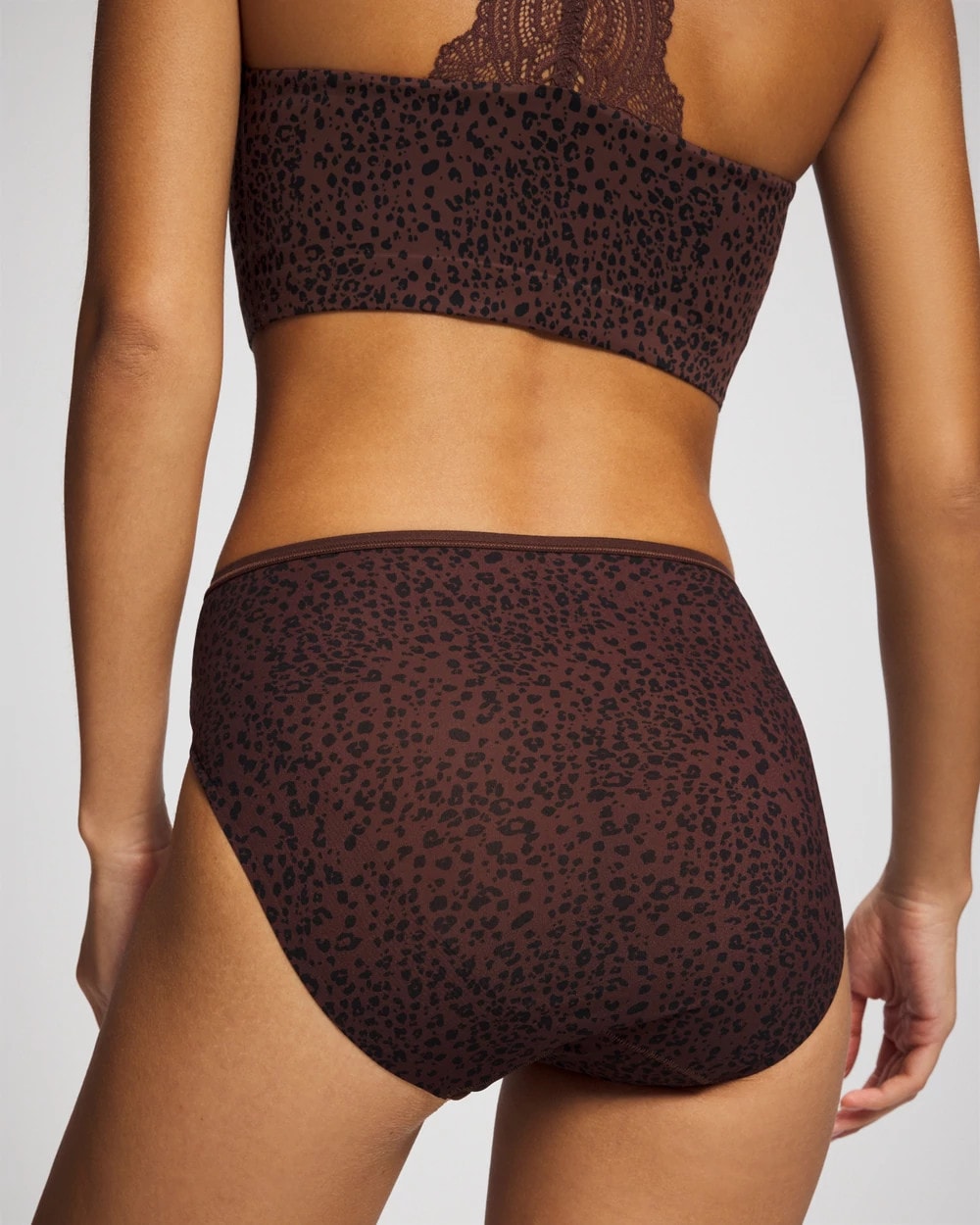 HOT SPOT MOCHA MINI Edge High-Leg Panty