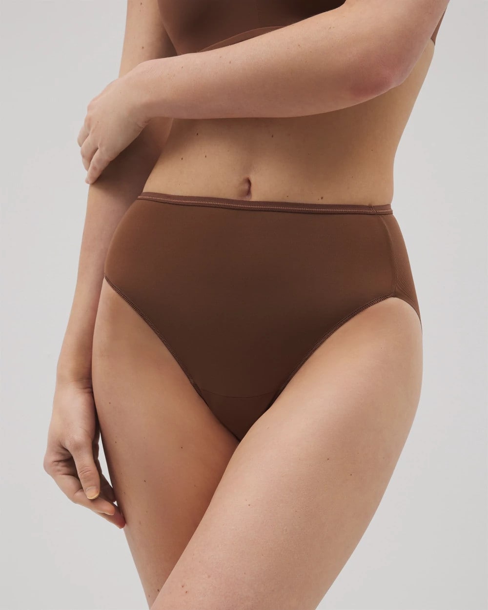 CINNAMON LATTE Edge High-Leg Panty