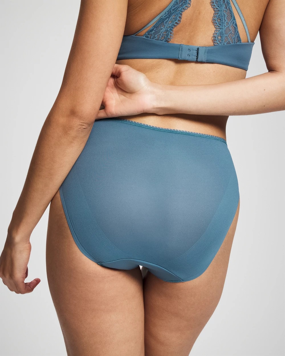 TAPESTRY Edge High-Leg Panty with Lace