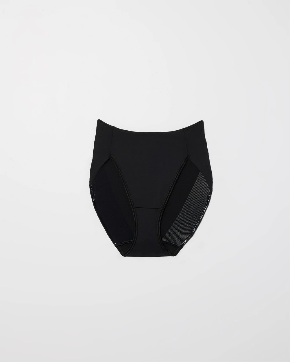 BLACK High-Leg Brief Panty
