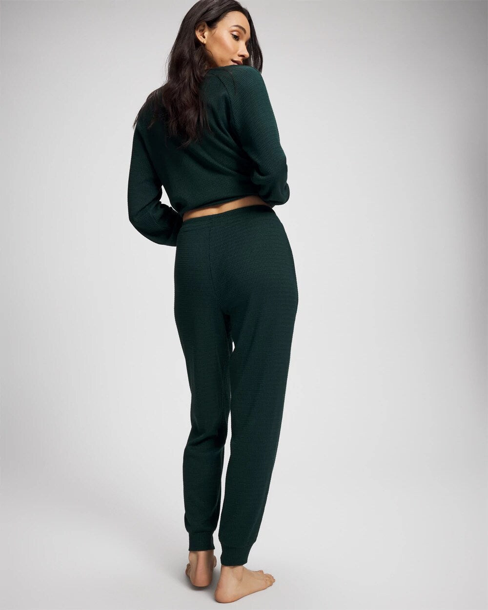 GREEN JOLIE Banded Pajama Bottom