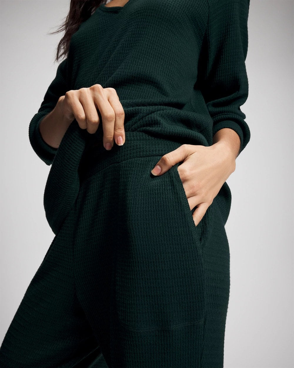 GREEN JOLIE Banded Pajama Bottom