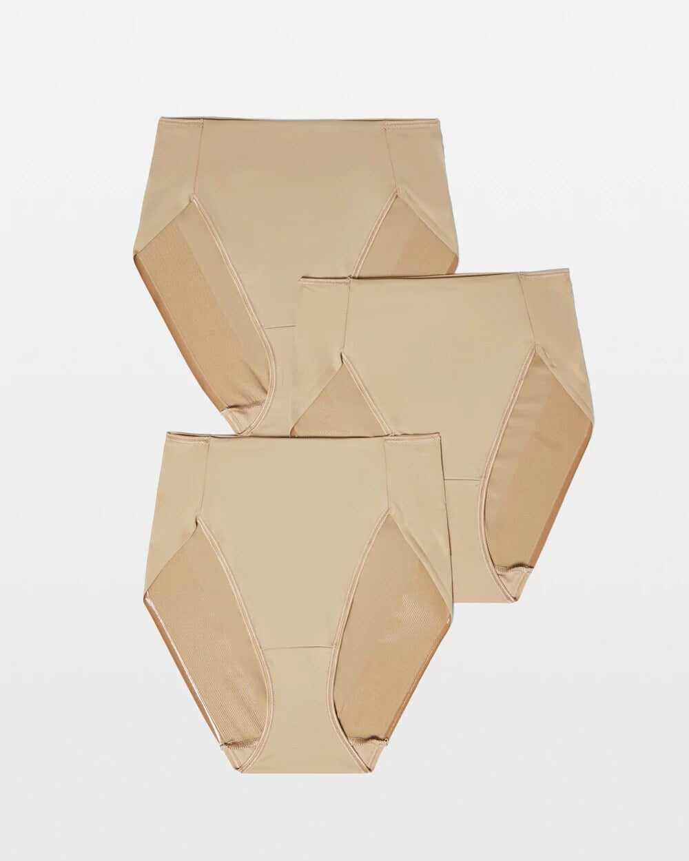 WARM AMBER MULTIPACK Tummy High-Leg Brief Panty 3 Pack