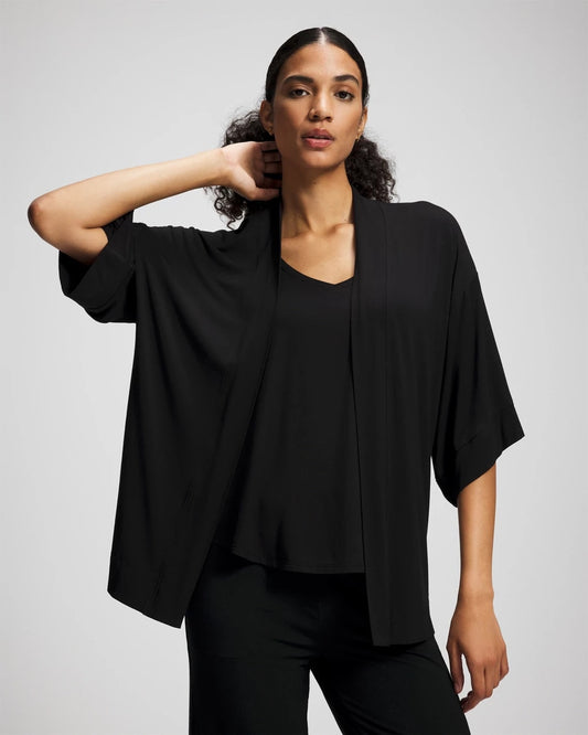 BLACK Pajama Cardi