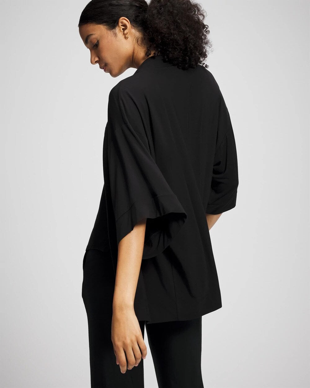BLACK Pajama Cardi