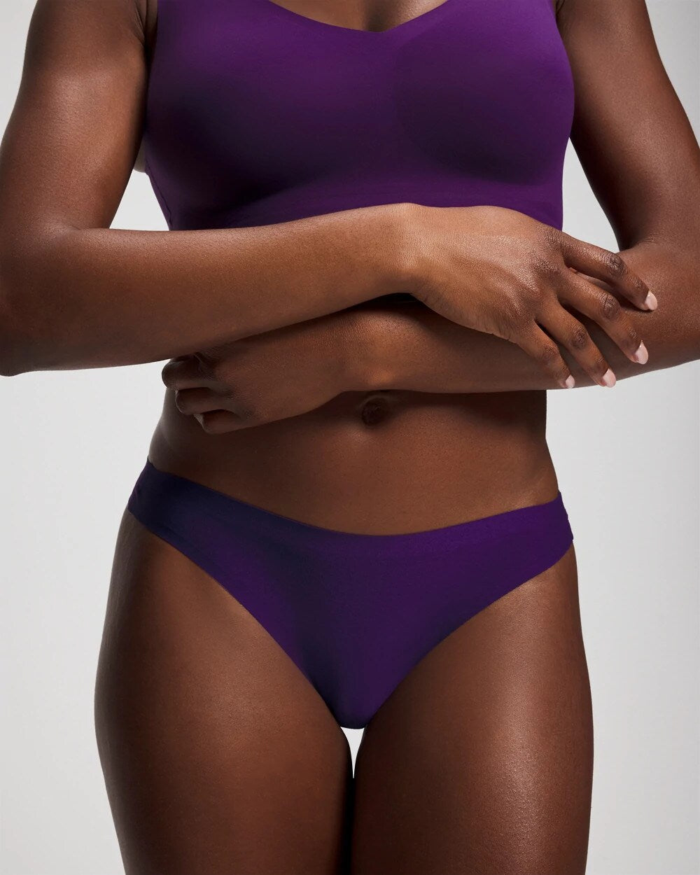 MAJESTIC PURPLE Soft Stretch Thong Panty