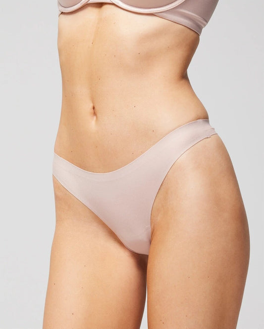 ADOBE ROSE Soft Stretch Thong Panty