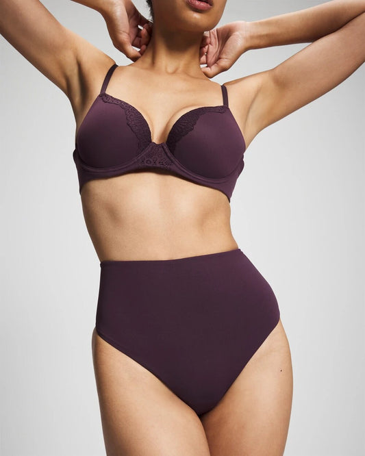 PLUM PERFECT Tummy High-Waist Thong Panty