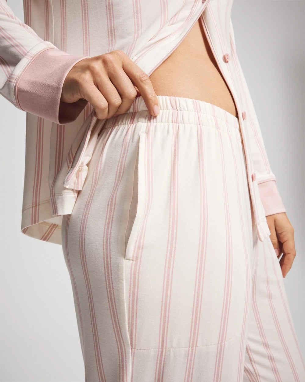 SPARKLING STRIPE PINK Special Edition Breast Cancer Research Fund Pajama Pant