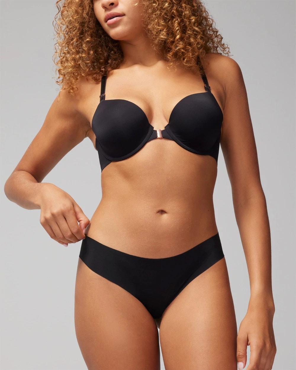 BLACK Thong Panty