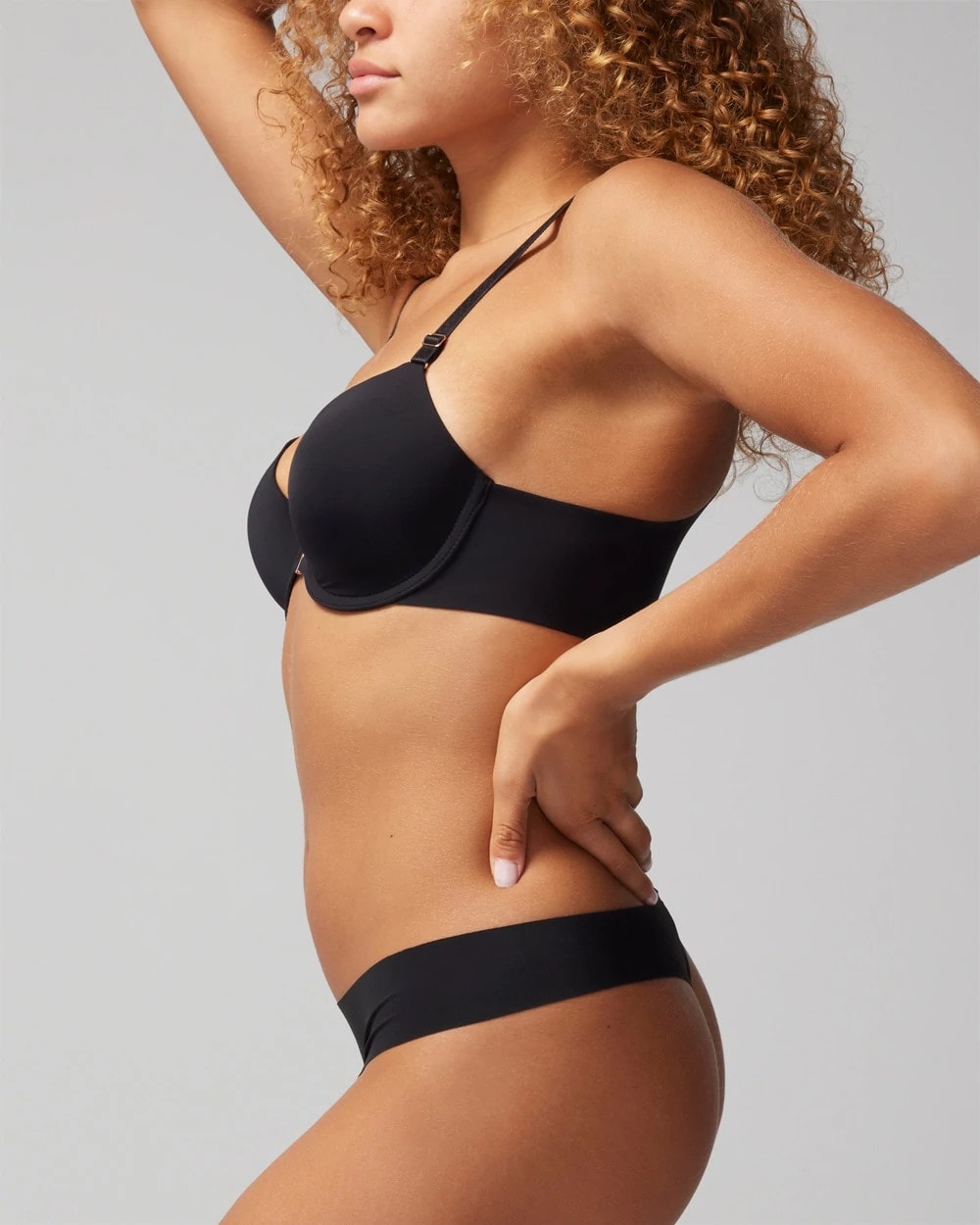 BLACK Thong Panty