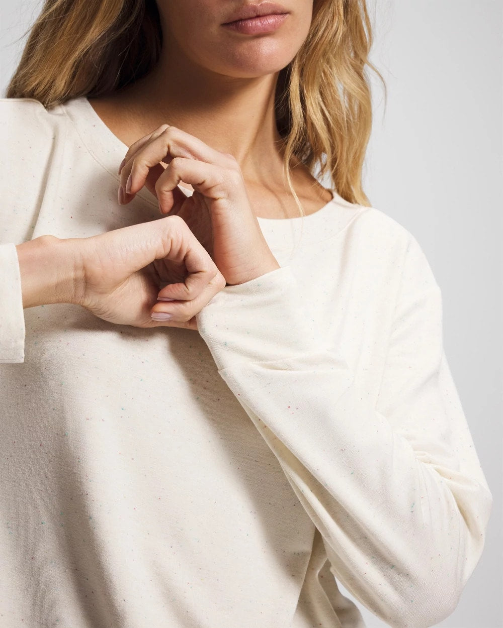 SUNDAY CONFETTI Long Sleeve Top