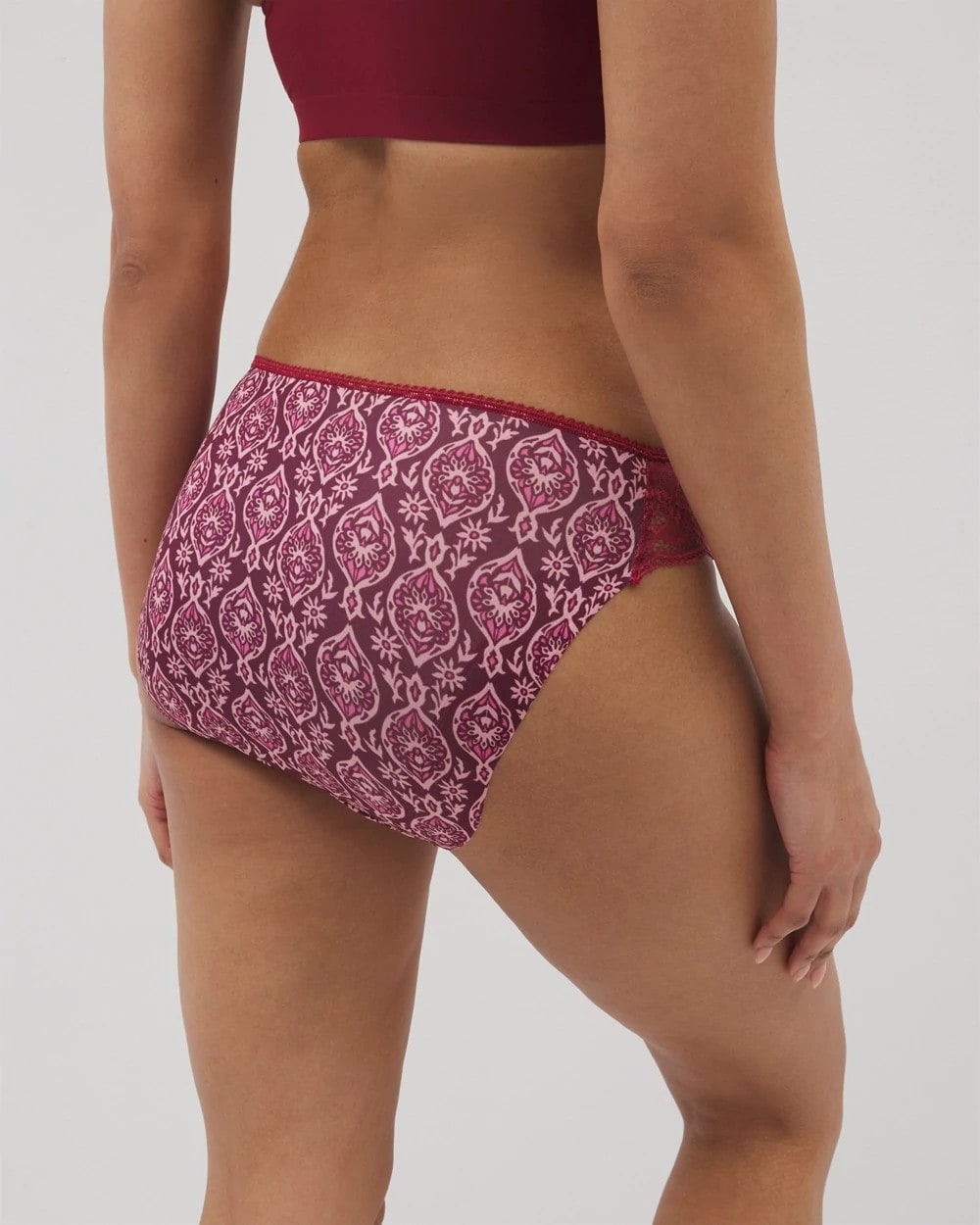 PLENTIFUL PIECES KISS Edge Bikini Panty with Lace