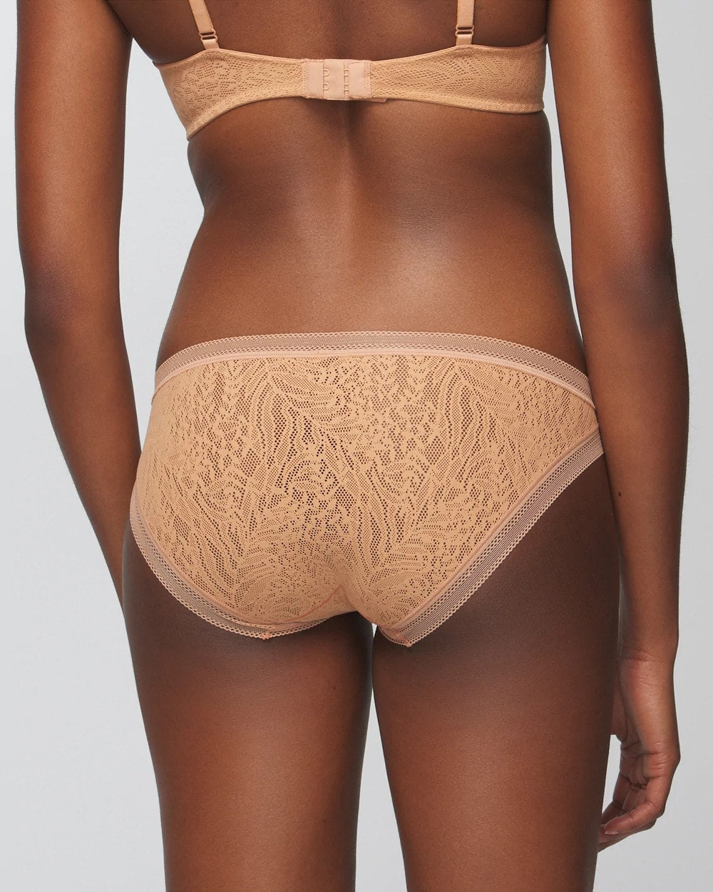 CREME BRULEE Soma Bikini Panty with Stretch Lace
