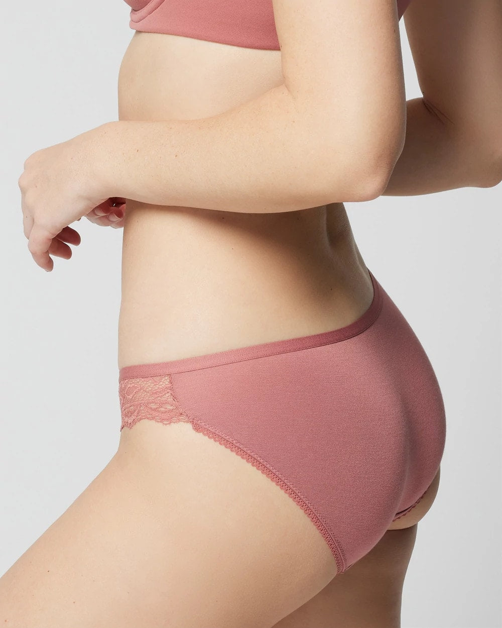CLAY ROSE Bikini Panty with Enchanting Lace
