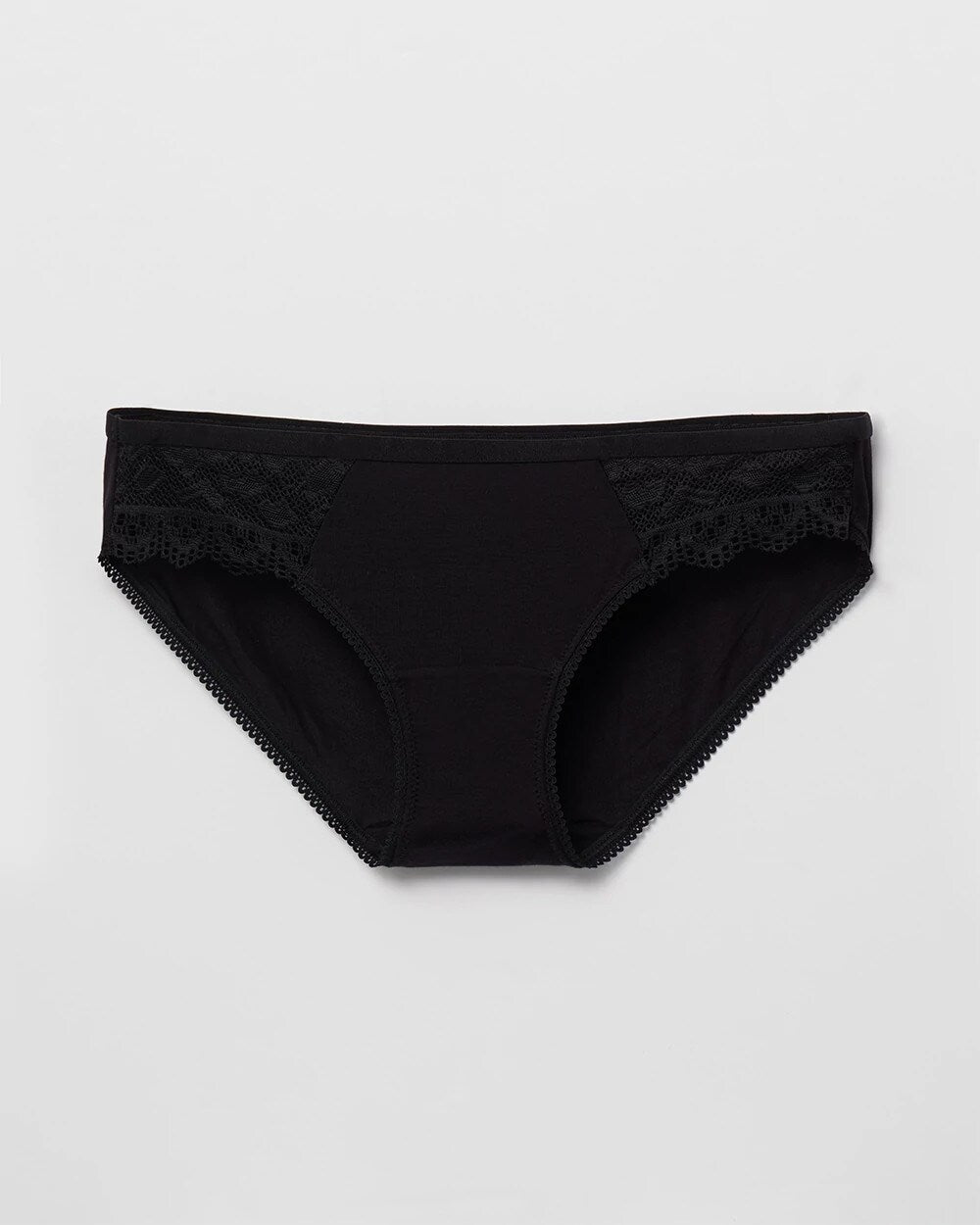 BLACK Bikini Panty with Enchanting Lace