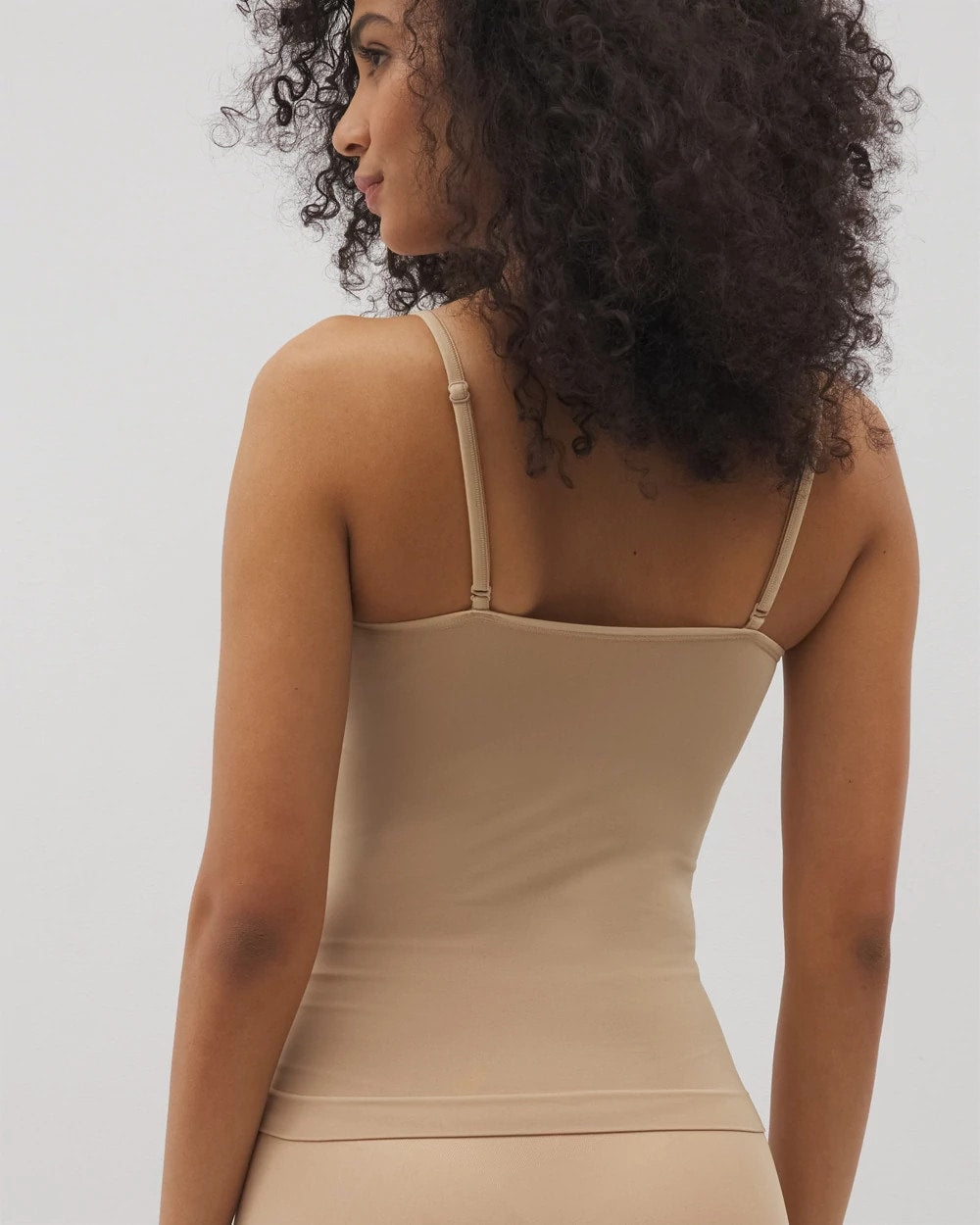 WARM AMBER Mid-Level Shaping Seamless Cami