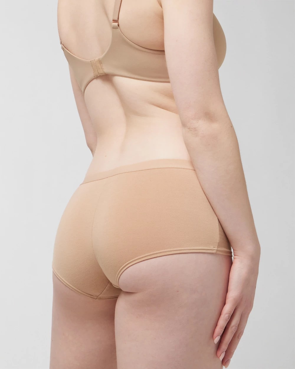 WARM AMBER Cotton Boyshort Panty