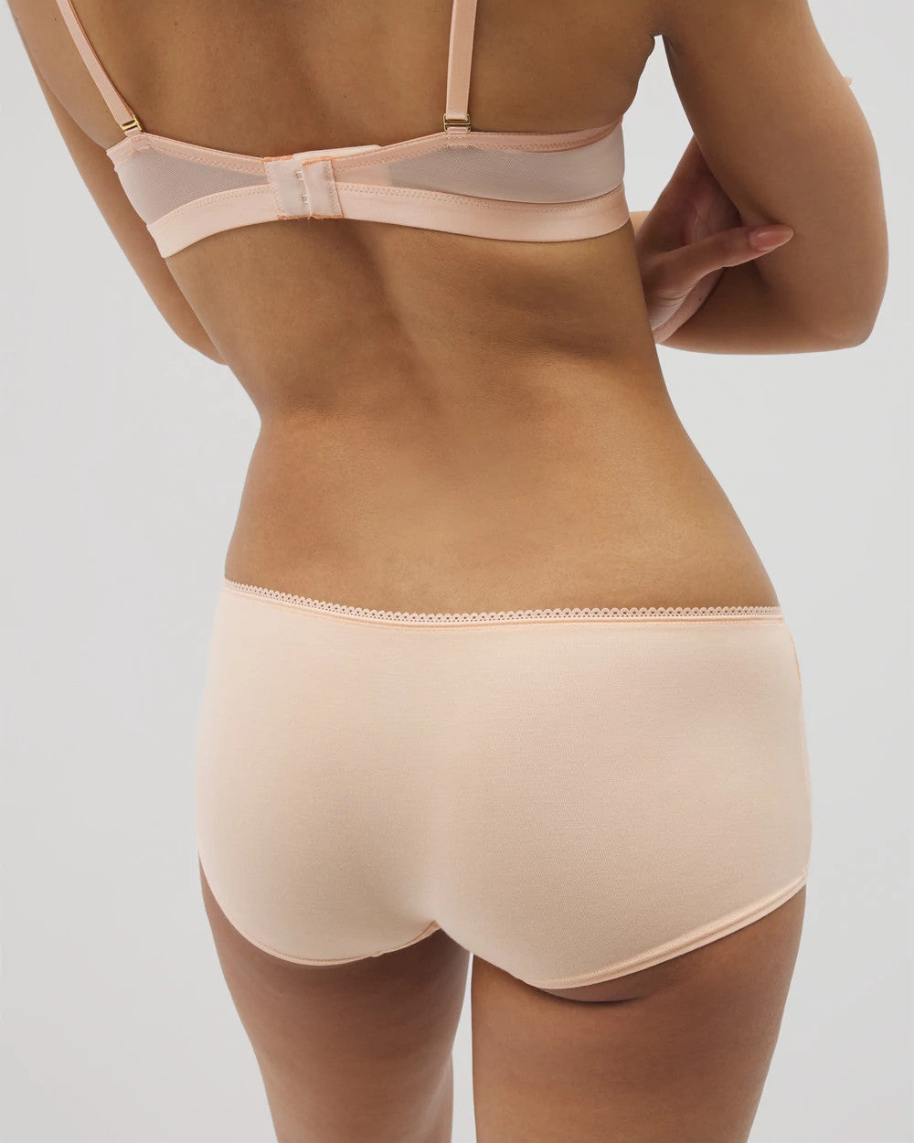 PEACH PARFAIT Lace Boyshort Panty