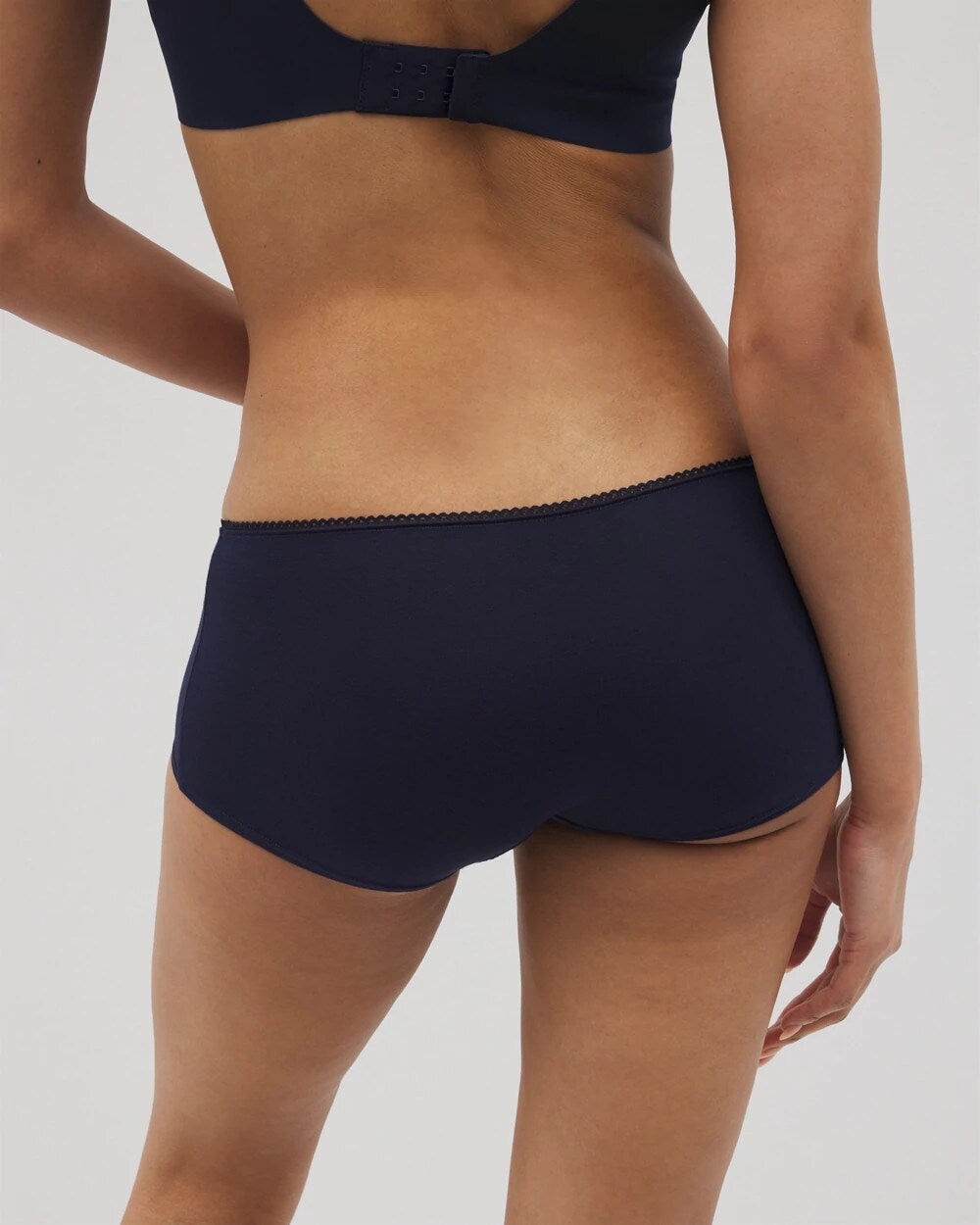 NIGHTFALL NAVY Lace Boyshort Panty