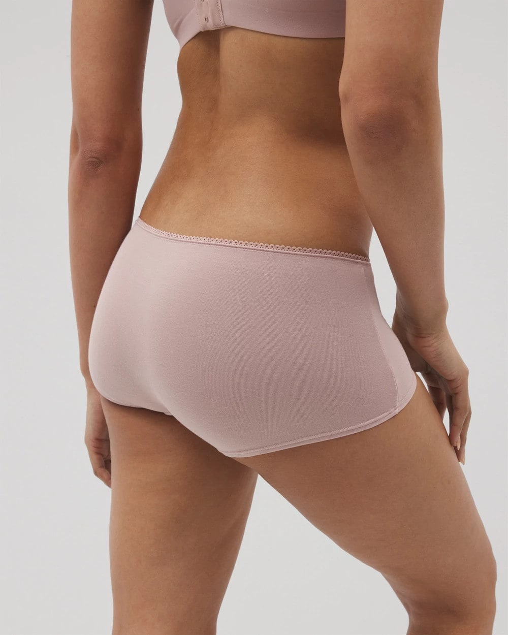 ADOBE ROSE Lace Boyshort Panty