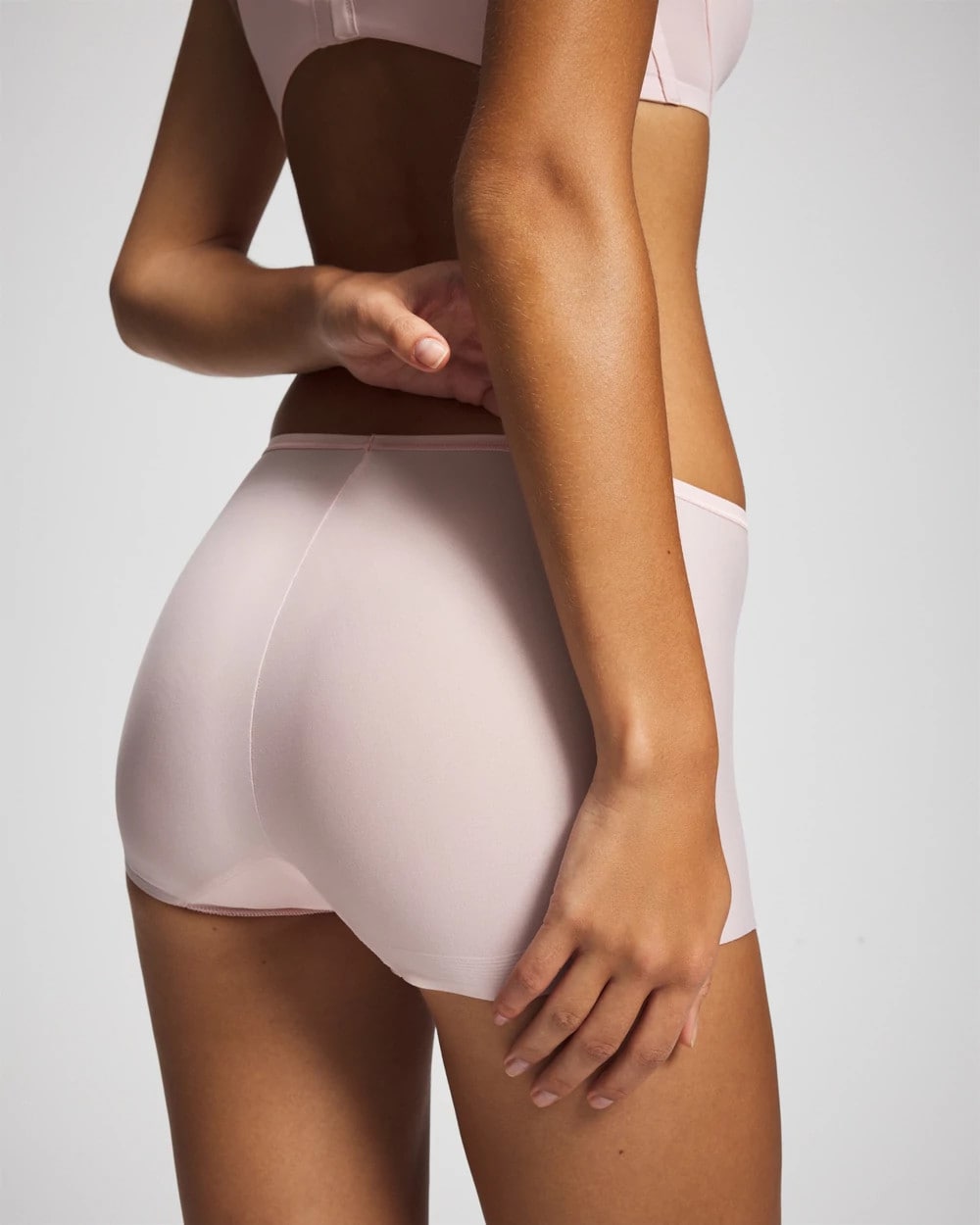 PRETTY PINK Edge Boyshort Panty