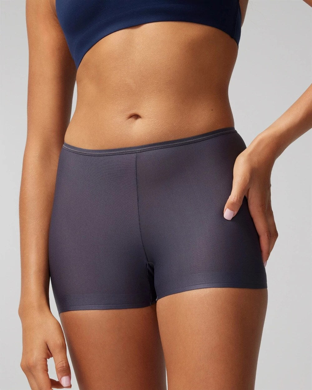 GRAY INK Boyshort Panty