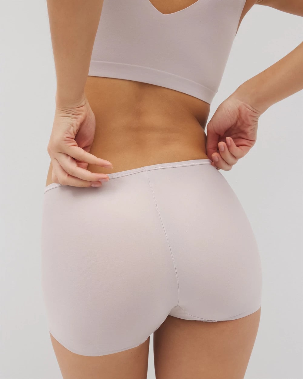 GRAY GLASS Edge Boyshort Panty