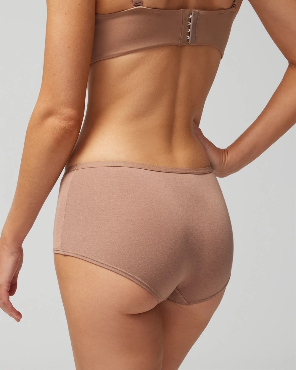 WARM SIENNA Boyshort Panty with Enchanting Lace
