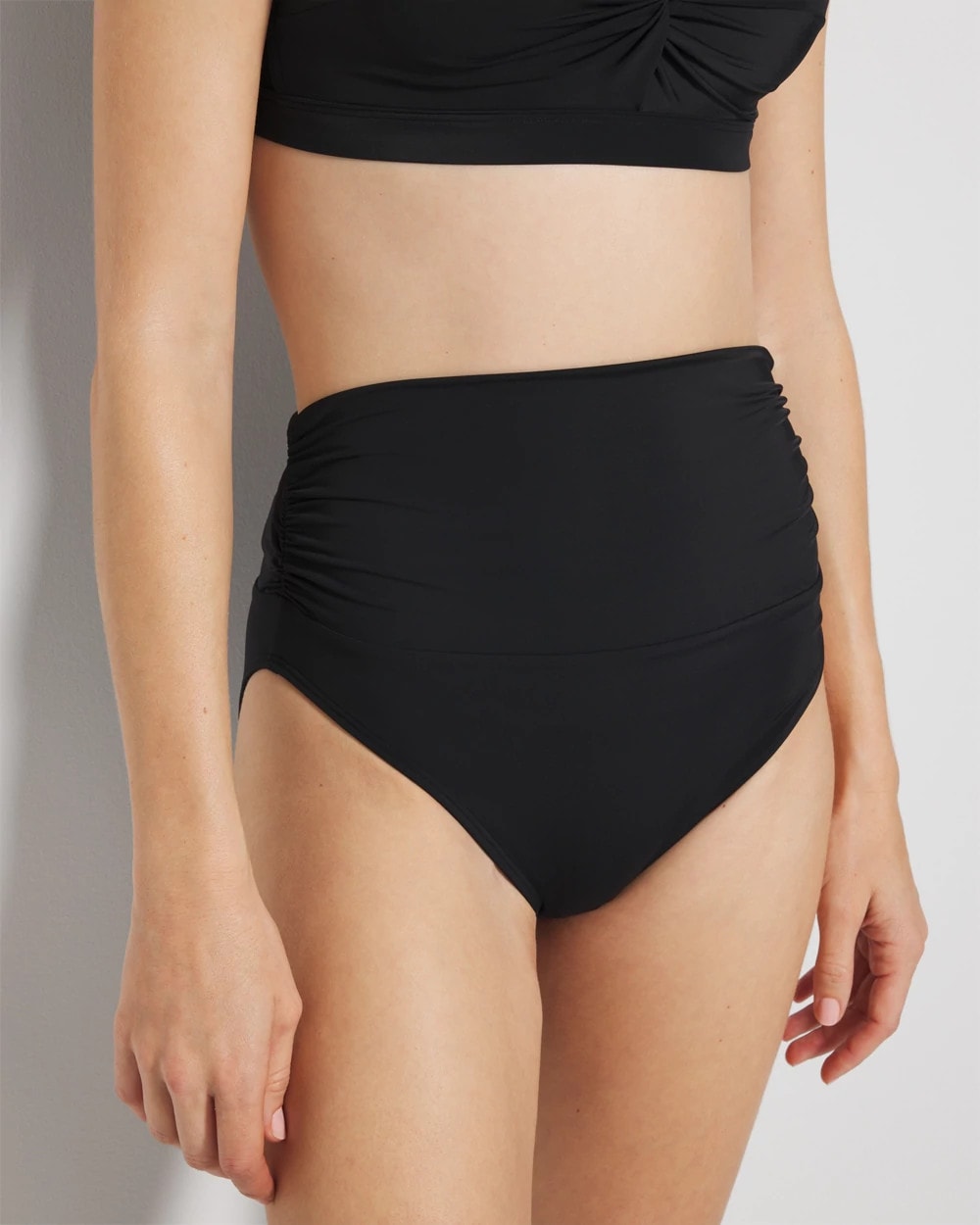 BLACK Covertible Bikini Bottom