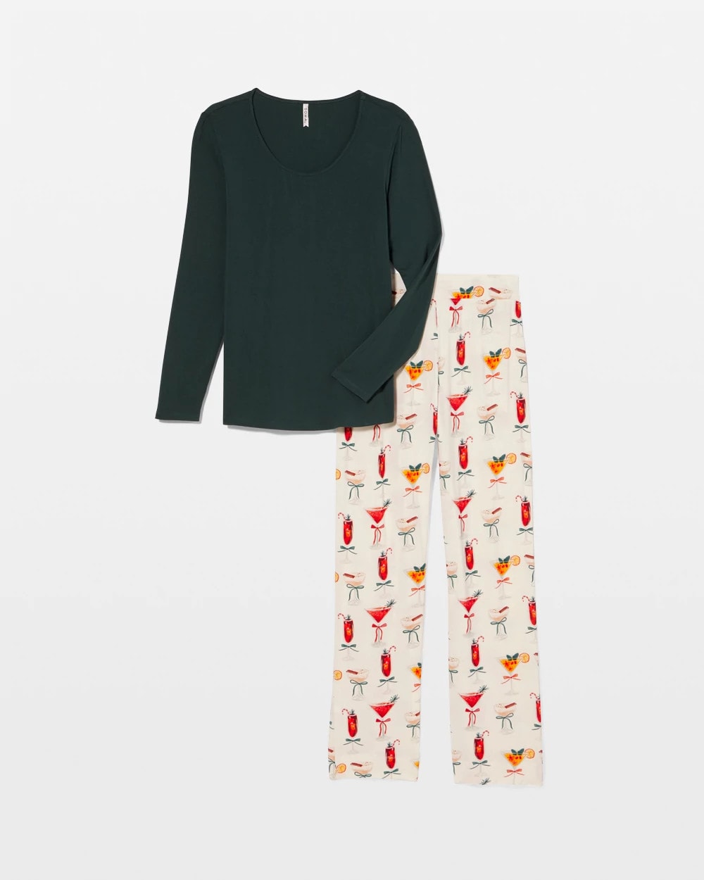 MERRY MIXES CHAMP Packaged Long-Sleeve Pant Pajama Set
