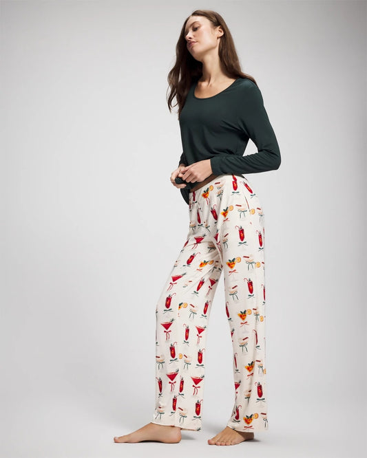 MERRY MIXES CHAMP Packaged Long-Sleeve Pant Pajama Set